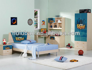 Factory Price Pj Teenager Kids Bedroom Furniture #1304
